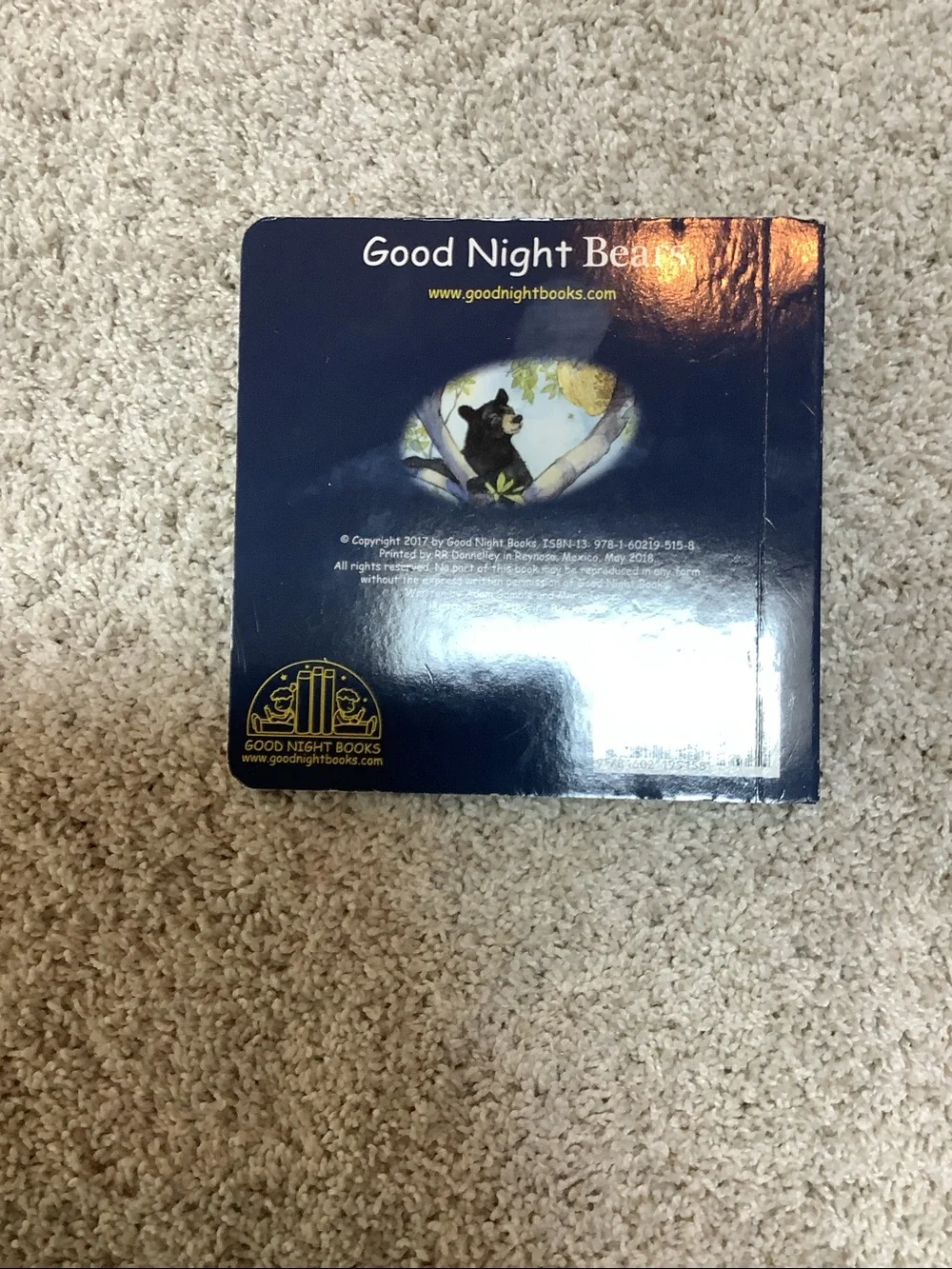 Good Night bears children’s books - Hardcover